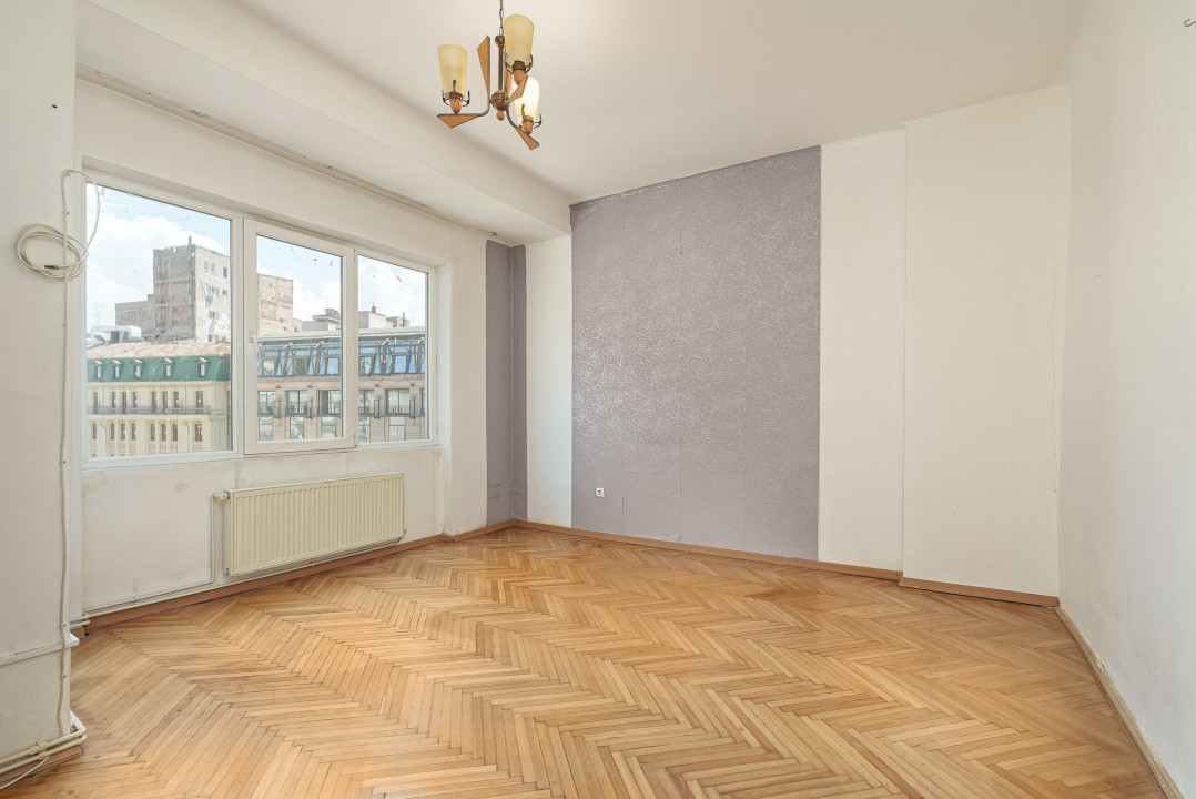 VICTORIEI - CONSTANTIN TANASE, STUDIO DUBLU 41 MP, BLOC CONSOLIDAT!