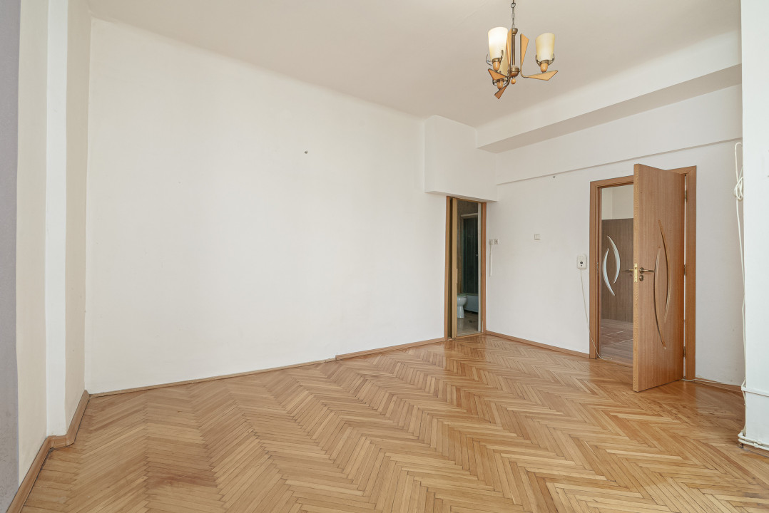 VICTORIEI - CONSTANTIN TANASE, STUDIO DUBLU 41 MP, BLOC CONSOLIDAT!