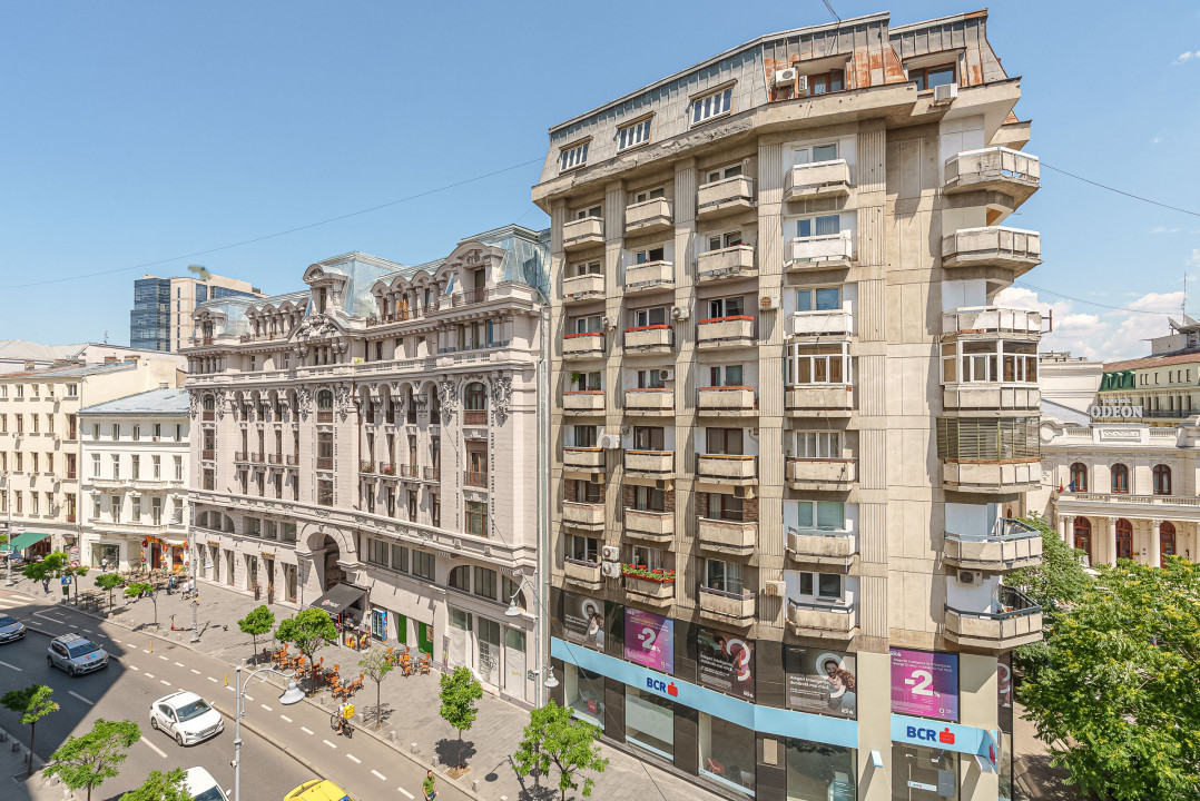 VICTORIEI - CONSTANTIN TANASE, STUDIO DUBLU 41 MP, BLOC CONSOLIDAT!