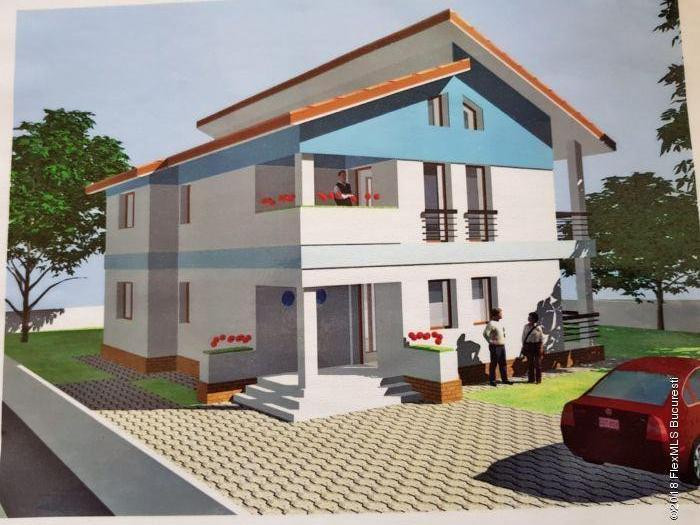 CORBEANCA - INSTITUTULUI, VILA LA ROSU 265 MP, LOT 862 MP!