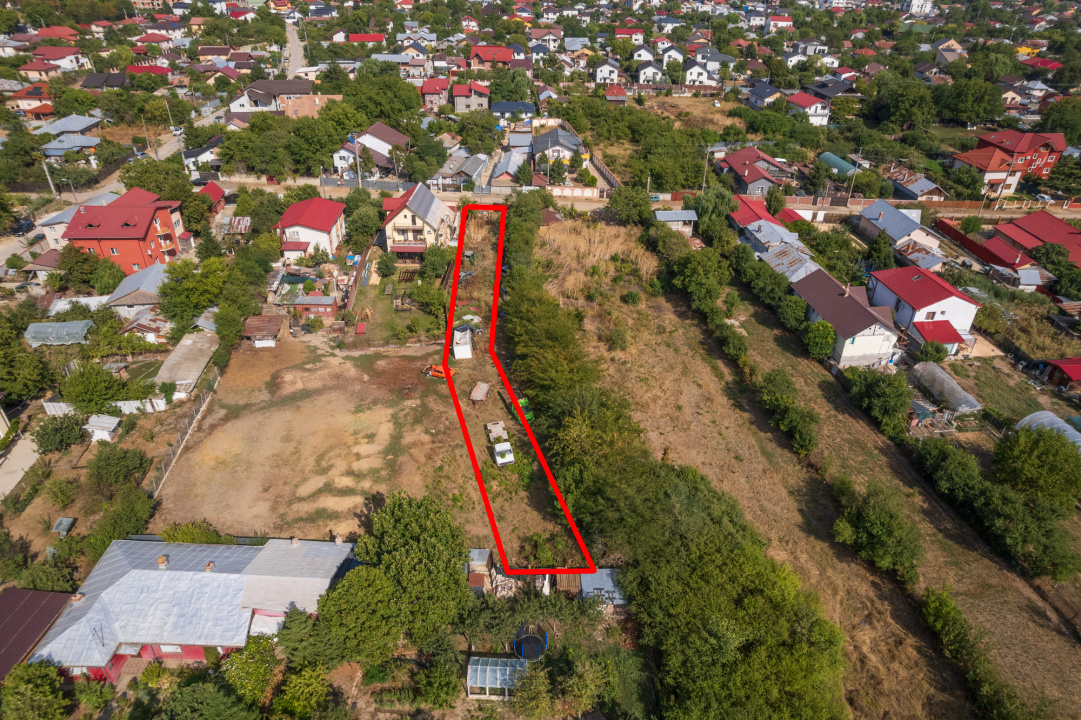 TUNARI - NICOLAE BALCESCU, TEREN CONSTRUCTII 1035 MP, FRONT 11 M! 